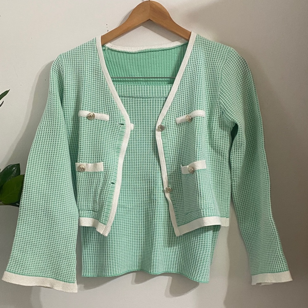 Mint Green Women's Mini Dress
